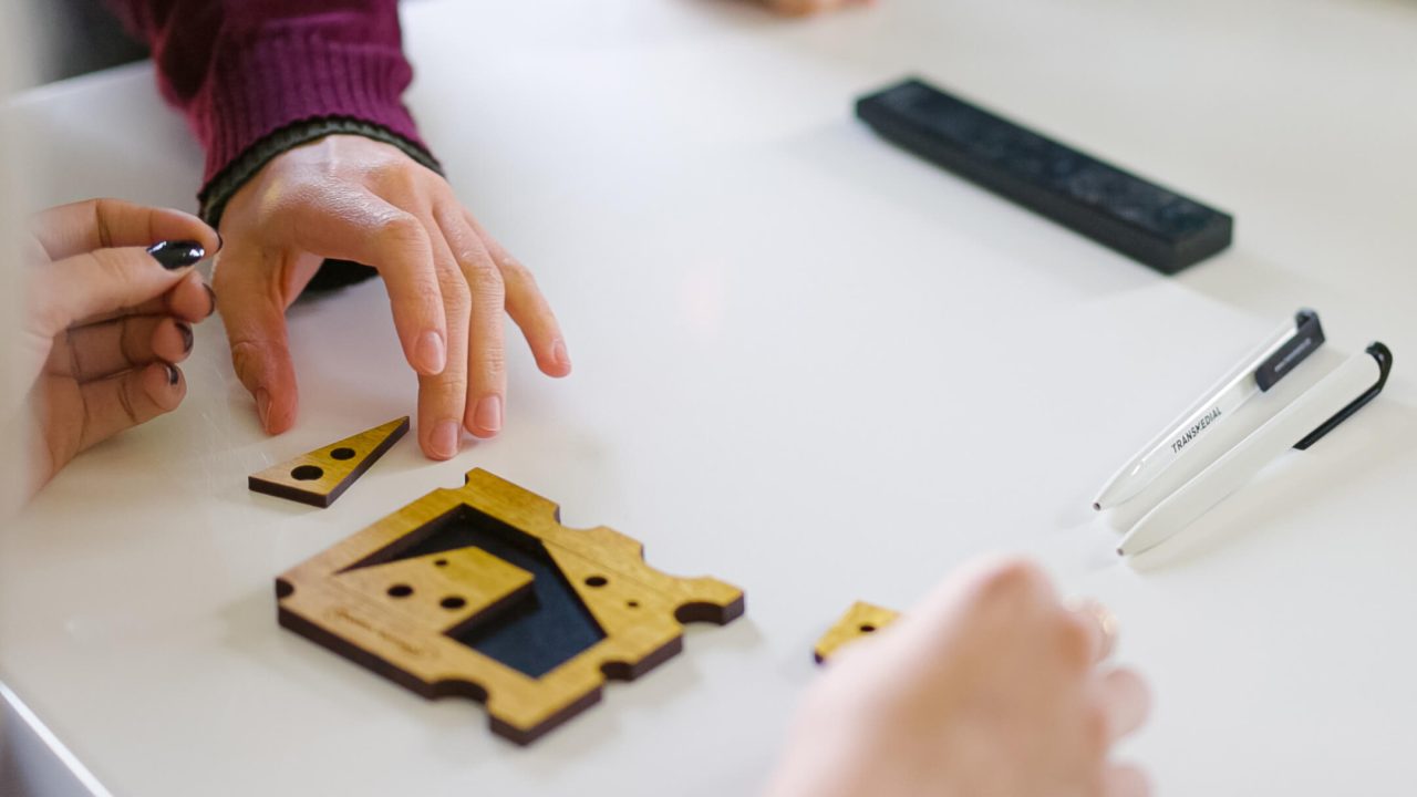 Mitarbeiter:innen von Transmedial beim Copy Camp mit Stephan Ganser zur Weiterbildung 2022