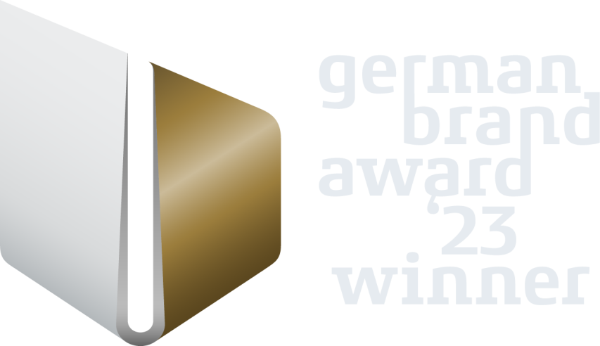 Zweifacher Gewinner beim German Brand Award 2023