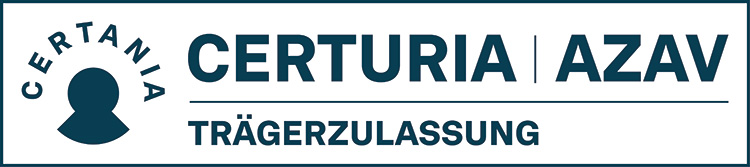 Logo CERTURIA | AZAV Trägerzulassung
